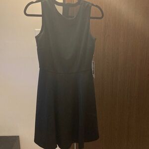 Jennifer Lopez Black Sleeveless Mini Dress